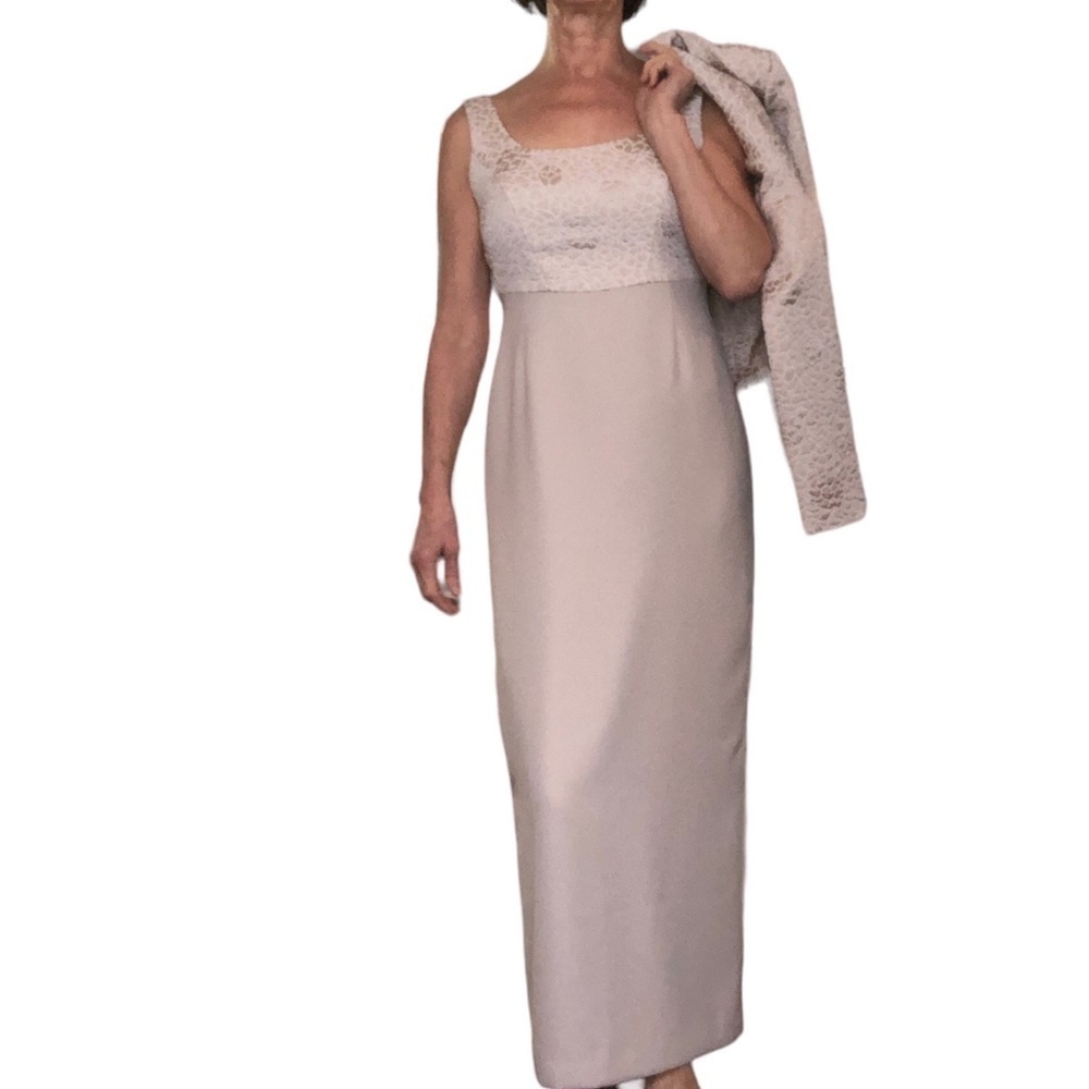 PATRA 2 pc maxi tailored pencil Sleeveless dress with blazer size 8 med…